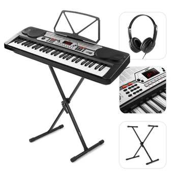 Zestaw: Keyboard KB7 Max 54 klawisze+ statyw słuchawki